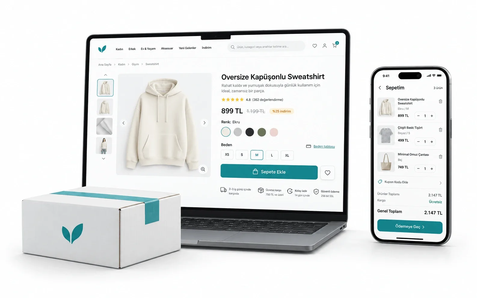 E-ticaret örneği